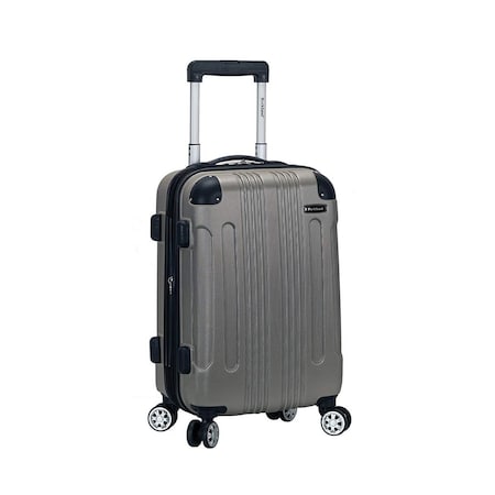 Rockland Sonic ABS Upright Spinner Luggage - Silver F1901-SILVER